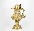 Silver-gilt pitcher from the Portuguese crown jewels collection, c. 1490-1510.