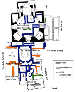 Plan of the Thermae of the Rotunda&nbsp;[it]