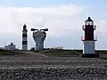 Point of Ayre lighthouses and foghorn