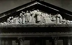 Lister Frieze at the Polyclinic Umberto I hospital in Rome