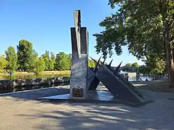 Monument to the victims of the 1968 occupation and the 1969 protests (2024)