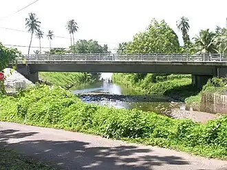 The Outuofai bridge in Fa'aone