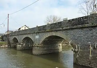 The Saint-Aubin-de-Luigné bridge