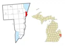 Location within St. Clair County