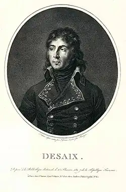 Fiesinger's engraving of Louis Charles Antoine Desaix after Jean Urbain Guérin