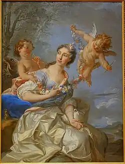 Portrait of Madame de Conti as Venus, 1h731