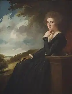 The fourth wife, Dorothy Scott, painting by George Romney, 1786–1790.