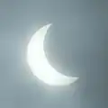 Partial viewed from Biak, Papua, 05:25 UTC - post-totality