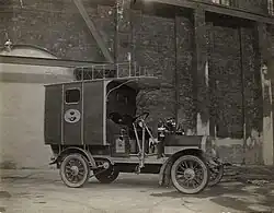 Tidaholm mail truck from 1912