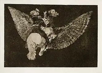 Νο. 5: Disparate volante (Flying folly) 24.4 x 35.2 cm.