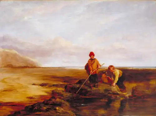 Prawn Fishing by William Collins