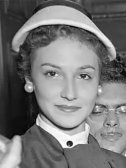 Miss Ceará 1955, and Miss Brazil 1955 Emília Barreto Corrêa Lima