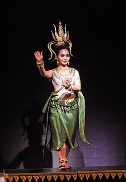 Cambodia apsara dancer