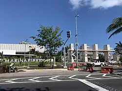 Puerto Cancún entrance