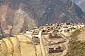 The Pisaq'a residential area in the Inca complex. [2]
