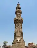 Minaret of the Funerary complex of Sultan Qaytbay (1474)
