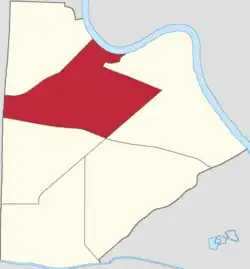 Location of Quanyechang Subdistrict in Heping District