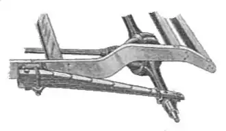 Vehicle suspension with quarter-elliptic springs