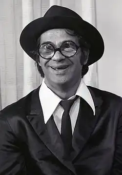 Ze'ev Revach in the role of 'Haham' Hannukah in the film "Snooker", 1975