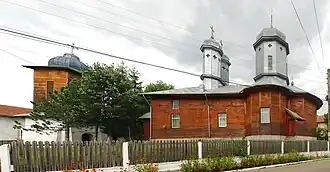 Archangels' church in Bozioru