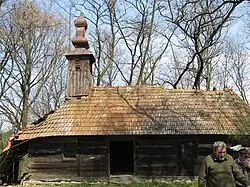 Wooden church in Baștea