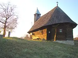 Wooden church in Glodeni