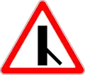 2.3.6 Secondary road junction