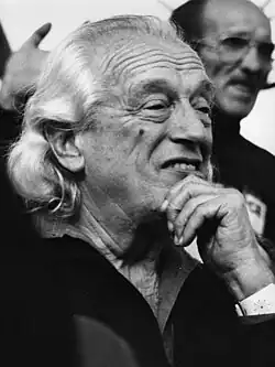 Alberti in Casa de Campo (Madrid), 1978