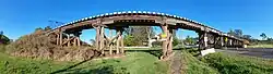Historic railway viaduct, Terania St., Lismore (another view)