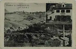 1931 postcard of Zabukovica