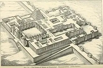 Reconstruction of Sargon's palace