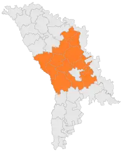 Location of the Center Development Region