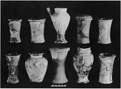 Alabaster vessels