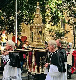 Relic of the Holy Blood, carried during the Procession of the Holy Blood