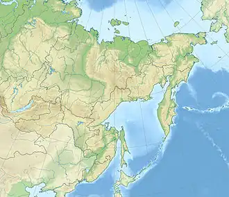 Angachak Range is located in Far Eastern Federal District