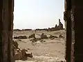 Resafa ruins southwest of Raqqa and the Euphrates.