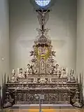 Retablo de plata en Museo Diocesano