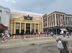 Entrance to the Revenge of the Mummy