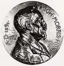 Bronze bust of architect Richard Morris Hunt (1891), National Portrait Gallery, Washington D.C.