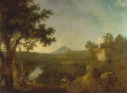 View near Wynnstay by Richard Wilson