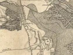 Rixdorf with Hasenheide and the Cöllnische Wiesen, 1786