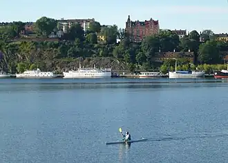 Early summer morning looking towards Södermalm