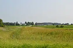 West of Carey near the Hancock County line