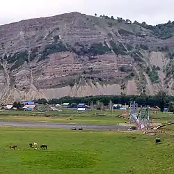 Rock Uklykaya in the locality