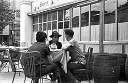 Local Romanian beer pub in 1970.