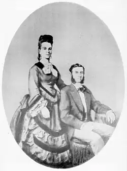 Isidor Straus and wife