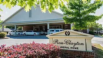 Parking for hearses and limousines