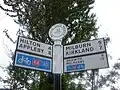 Signpost at Dufton, Cumbria