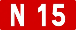National road 15 shield