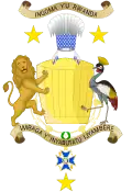 State emblem claimed by pretenders to the Rwandan throne, designed in 2007[4]
